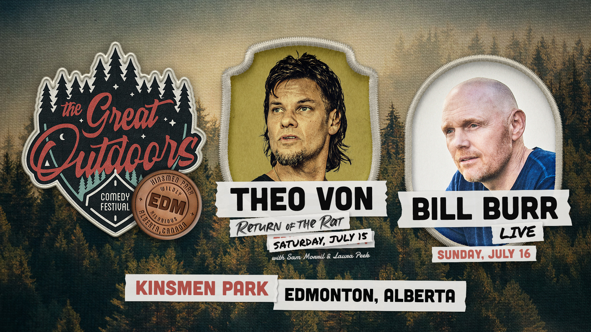 Great Outdoors Comedy Festival Edmonton/Halifax/Calgary