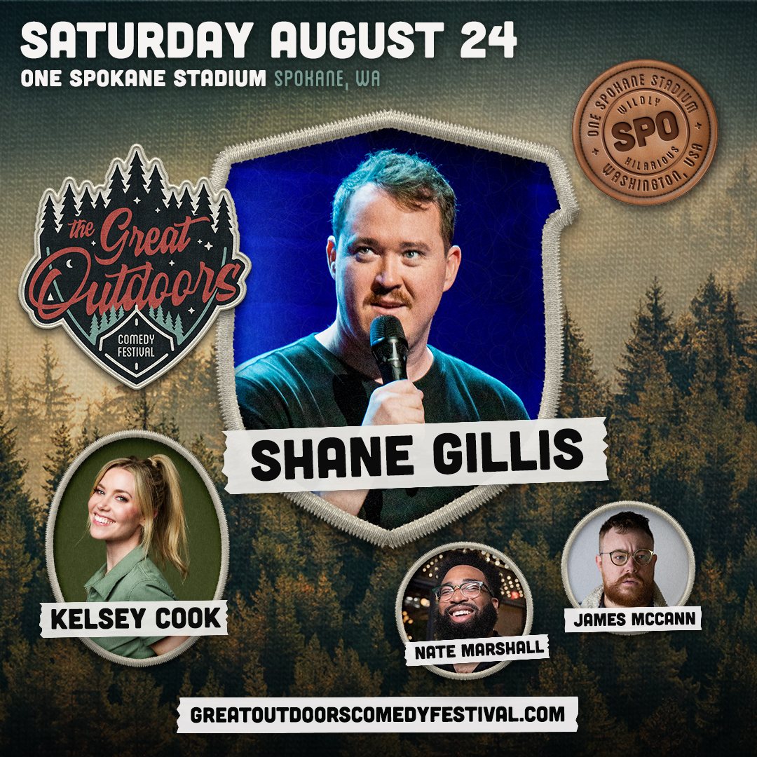 Shane Gillis LIVE in Spokane at ONE Spokane Stadium - Great Outdoors Comedy Festival