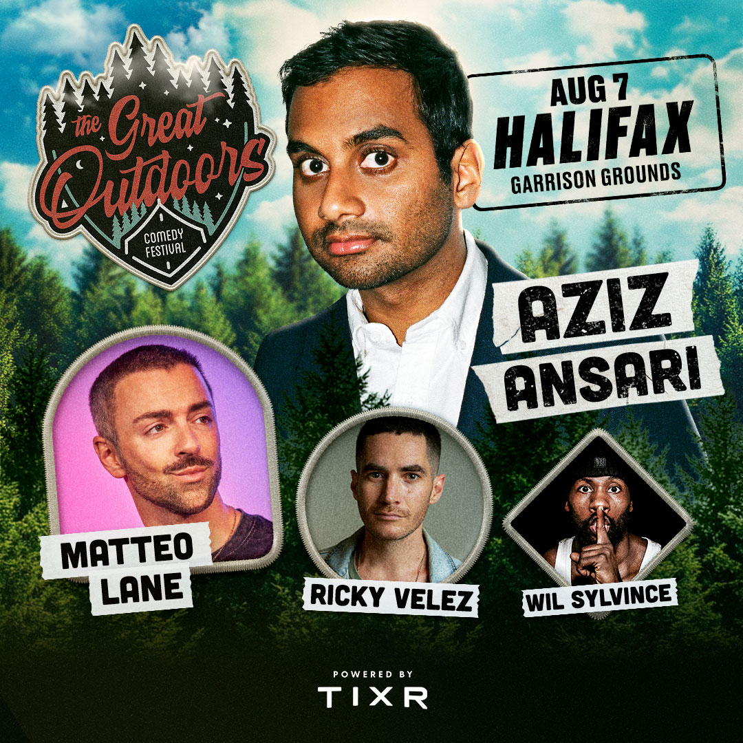 Great Outdoors Comedy Festival Halifax - Aziz Ansari & Matteo Lane