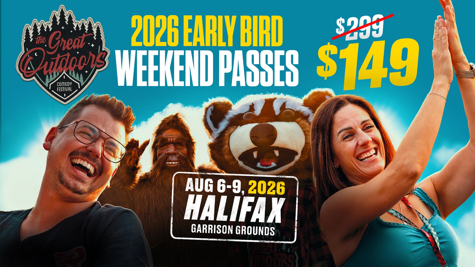 2026 tickets on sale now! Garrison Grounds, Halifax NS