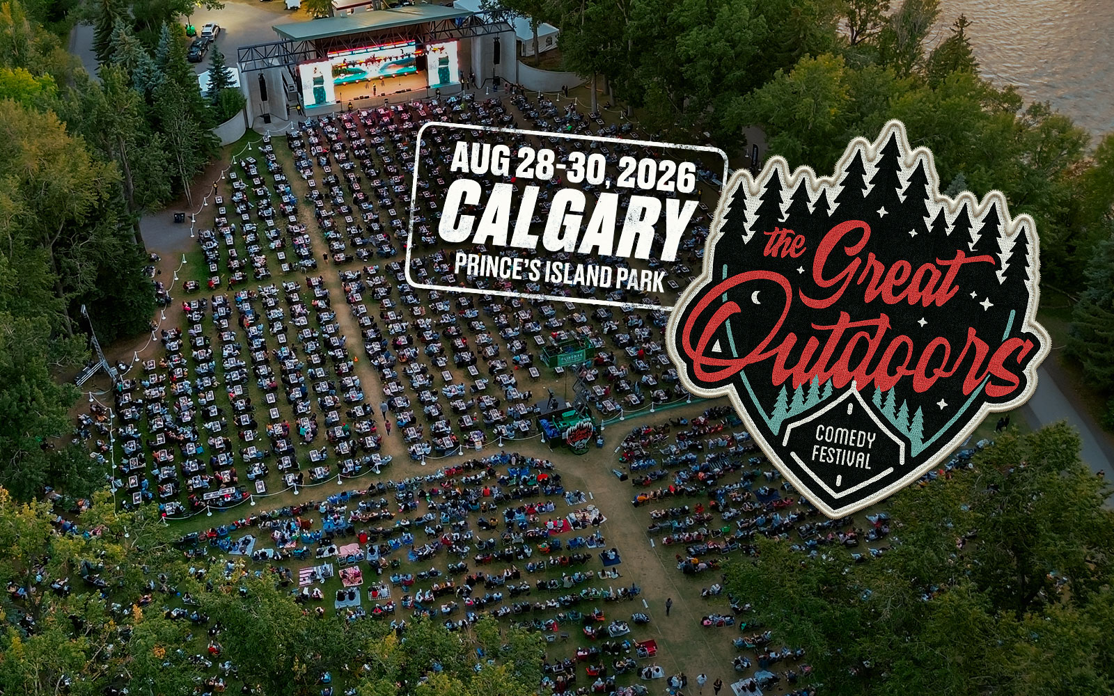 Calgary, Alberta | Great Outdoors Comedy Festival | Prince's Island Park