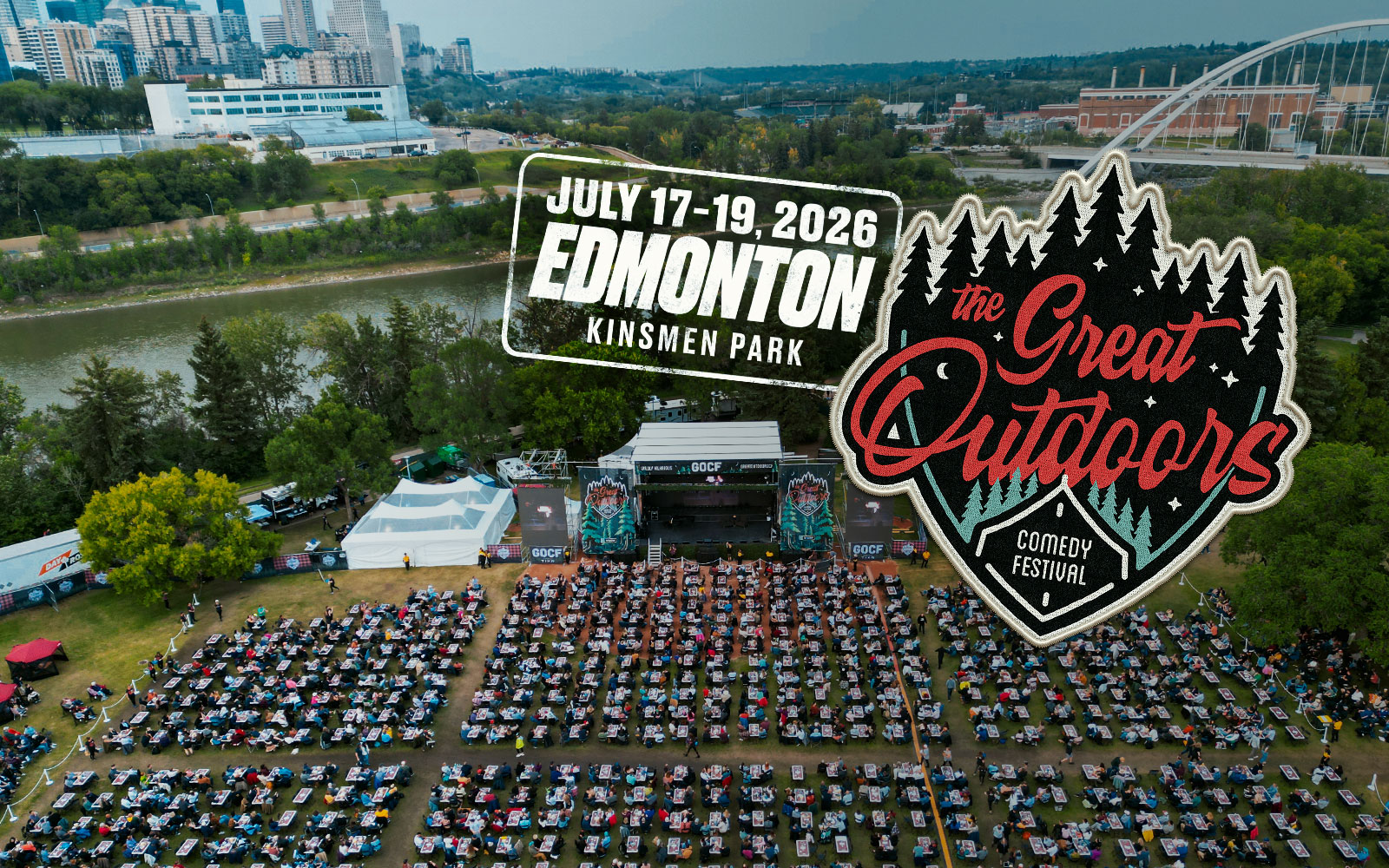 Edmonton, Alberta | Great Outdoors Comedy Festival | Kinsmen Park