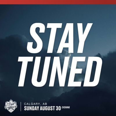 Calgary, AB – Sunday August 30 2026 (Evening)