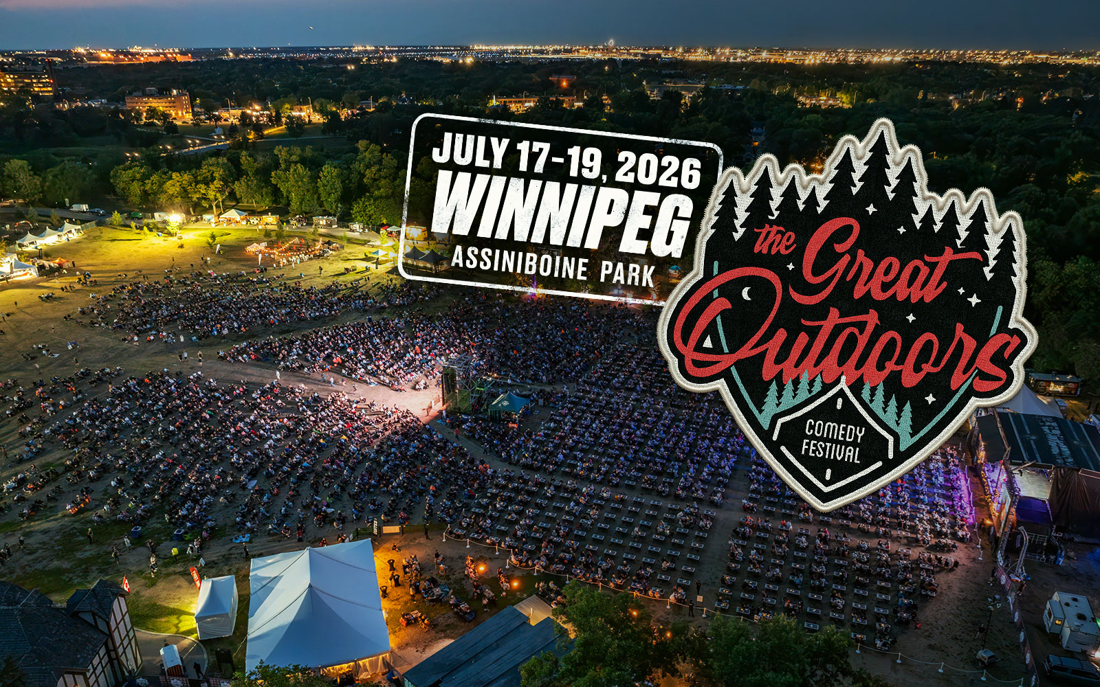 Winnipeg, Manitoba | Great Outdoors Comedy Festival | Assiniboine Park