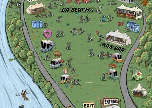 GOCF London - Harris Park - Festival Site Map